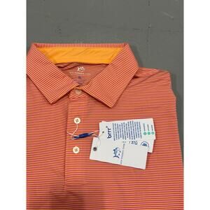 NWT Southern Tide brrr° Intercoastal Sport Shirt Mens XL - Orange Performance